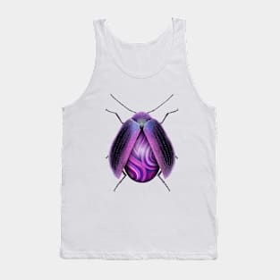 Purple Agate Beetle Tank Top